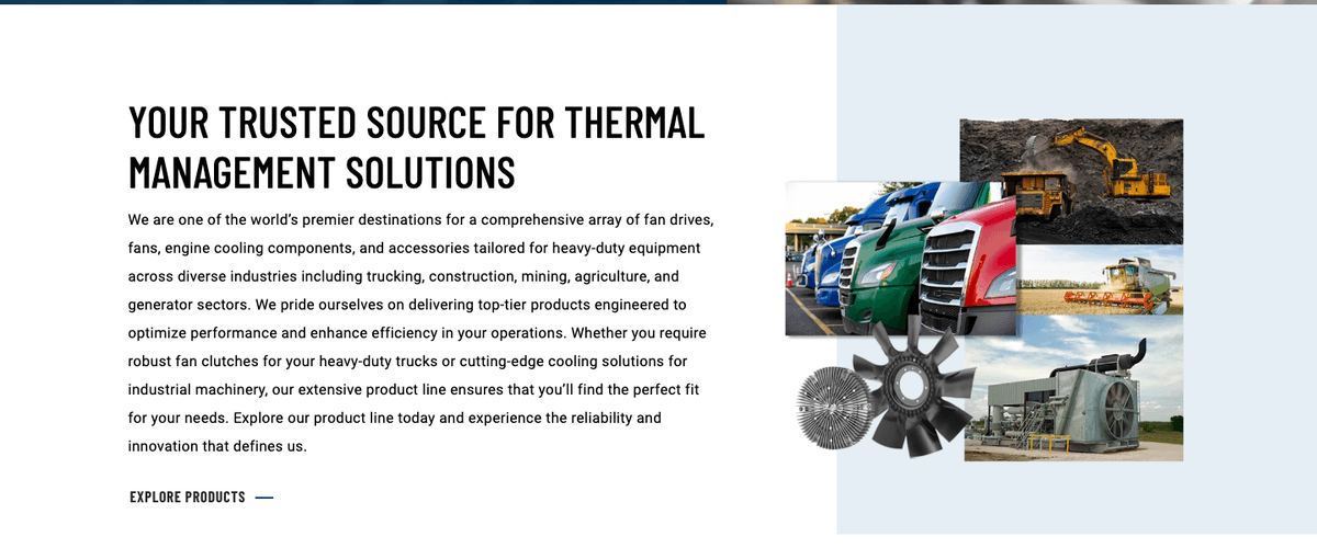 Horton website under the new brand system: brand positioning and product storytelling